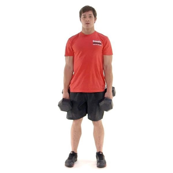 Dumbell Power Clean